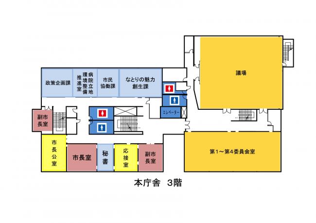 ３階平面図の画像