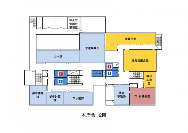 ２階平面図の画像