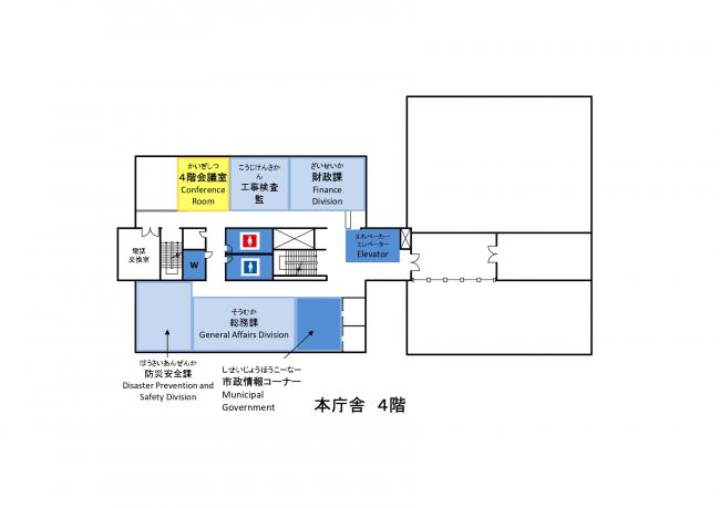 ４階平面図の画像