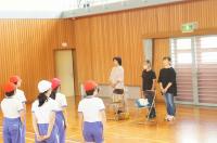 高舘音頭練習小学校