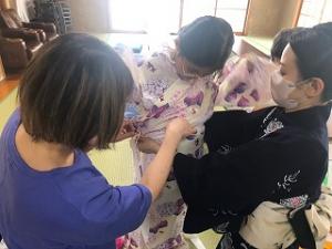 浴衣着付け画像1