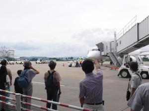 駐機場見学