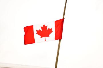 カナダ・スーク市からカナダ国旗をいただきました！の画像2