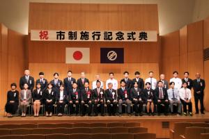 スポーツ顕彰集合写真２