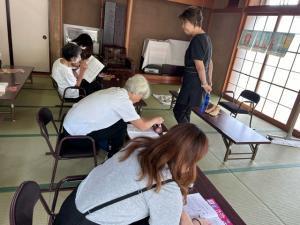 足裏マッサージの様子2