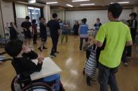 高舘音頭指導の様子