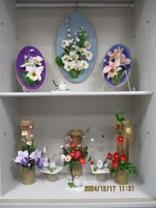 ルナフローラパンの花蘭や椿