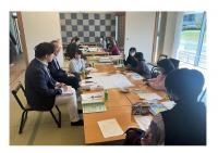 3班の懇談会の様子