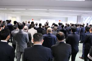 賀詞交換会場