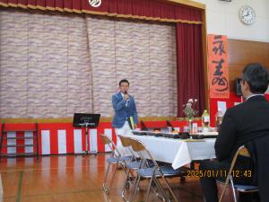 市長挨拶の写真