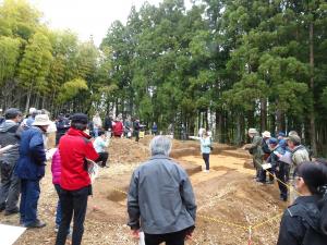 笠島廃寺跡説明会2