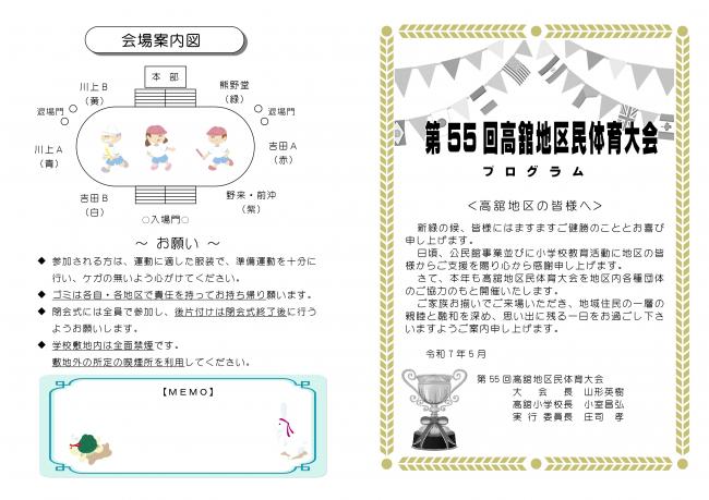 大会プログラム