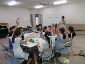 那智こども大学、夏まつりのお店決め