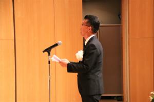 山田市長追悼の言葉