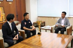 山田市長と対談