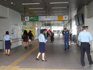 入団風景1