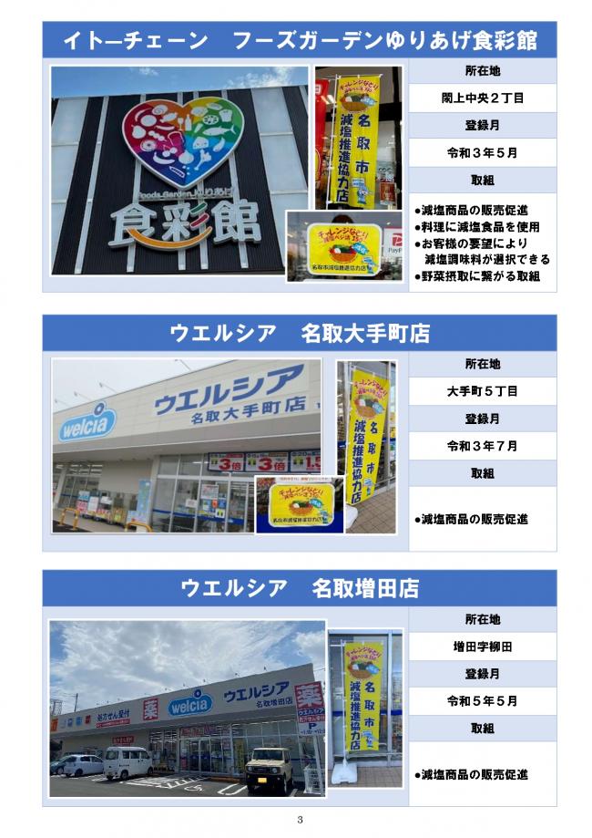 【HP起案用】名取市減塩推進協力店一覧【R7月8日】2