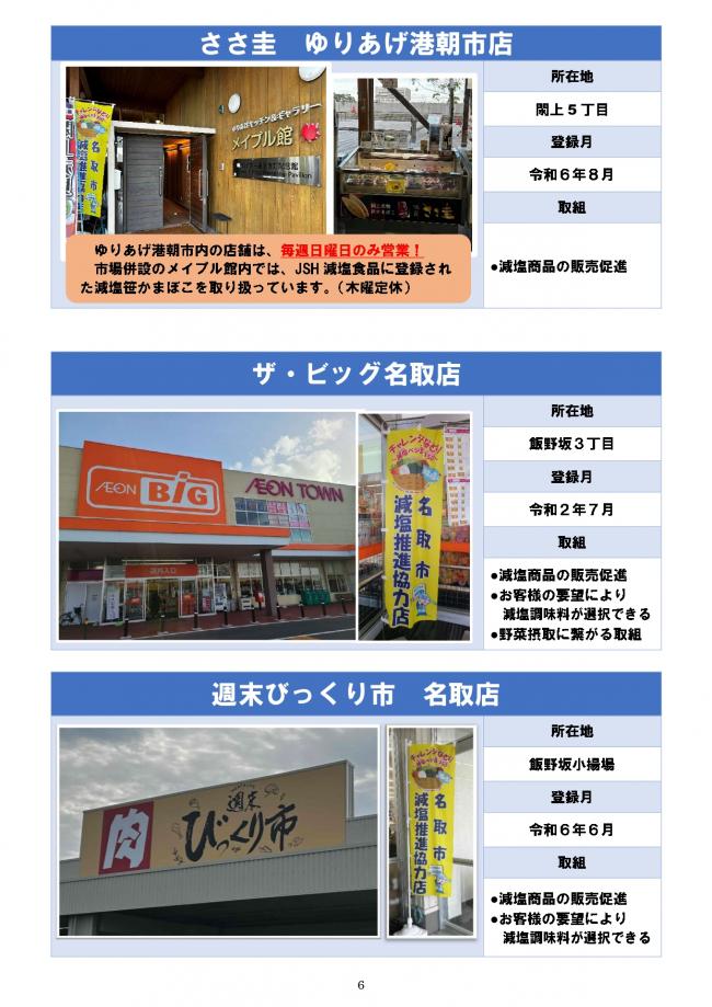 【HP起案用】名取市減塩推進協力店一覧【R7月8日】5
