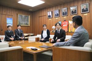 山田市長と懇談２