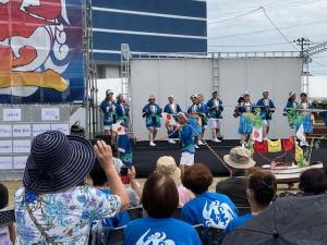閖上大漁唄込踊り保存会の皆さん