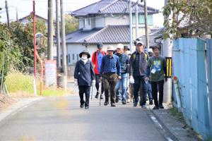 参加者ウォーク