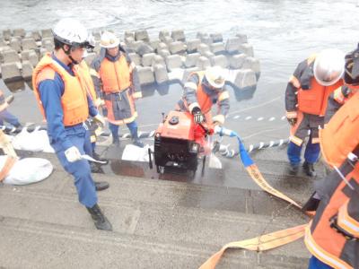 訓練写真です。