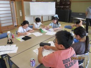 こども大学夏まつりふりかえり1