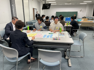 2班の懇談会の様子