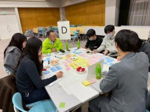 3班の懇談会の様子