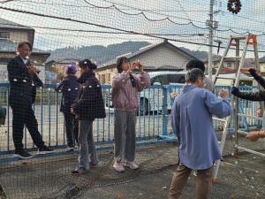 イルミネーション作業