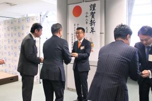 山田市長賀詞交換