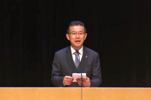 山田市長お祝いの言葉