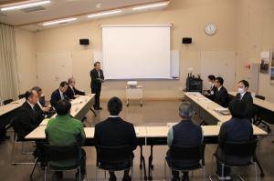 補助事業の採択説明