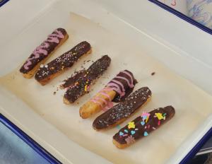 作成したチョコレートバー