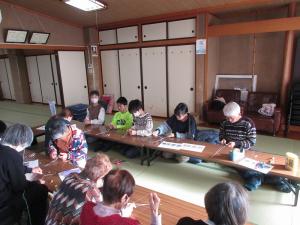 自由来館の様子