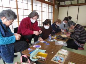 自由来館の様子