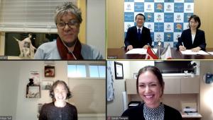 オンラインミーティングの様子