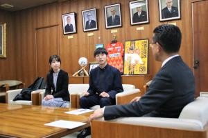 戸羽奏太さんと懇談2