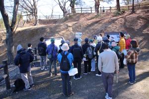 資料館職員による解説