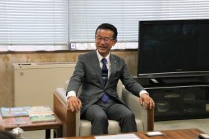 山田市長と懇談1