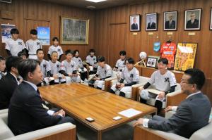 山田市長と懇談2