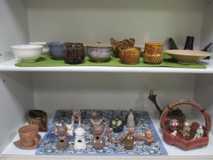 みんなの作品ひろば陶芸作品器割れ山椒楊枝入れ