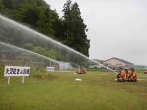 火災防ぎょ訓練