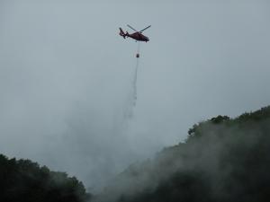 空中消火
