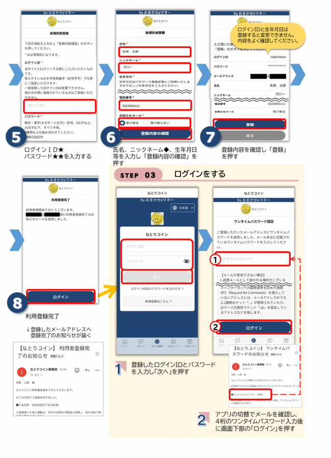 新規登録2