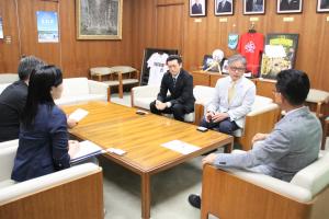 新野自動車様と懇談１