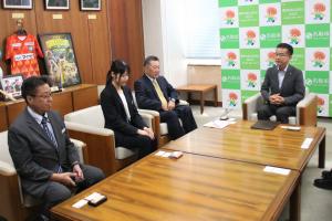 東北アースシステム様と仙台銀行様との懇談１