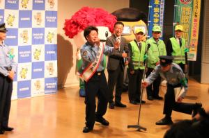 一日警察署長 宮城のおーちゃん