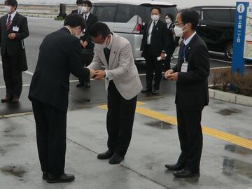 (令和5年4月26日）国土交通省官房審議官が来訪されました。の画像2