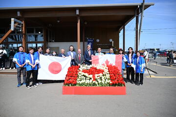 (令和5年5月4日）ゆりあげ朝市会場にあるメイプル館が開館10周年を迎えましたの画像2